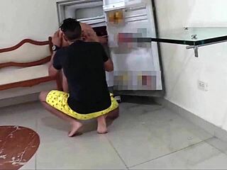 I fulfill my taboo desire with my step-sis's seductive wife in a raw anal encounter