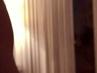 Horny housewife fucks stranger intensely in hotel room with condom.