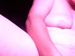 Husband has fun with beautiful wife's pussy and cock in homemade sex.