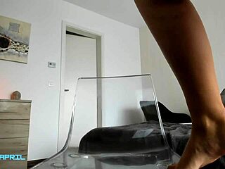 Hottest teen got double penetration by two big dildos