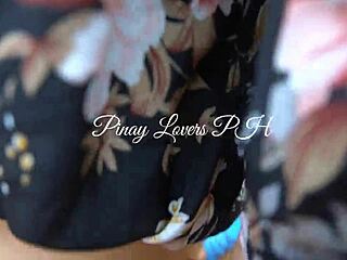 Pinay scandal shows horny teen couple banging hard by roadside in public.