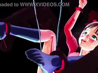 Haruka Humiliation Intense 3D Anime Action