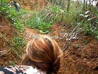 Pinay scandal shows horny teen couple banging hard by roadside in public.