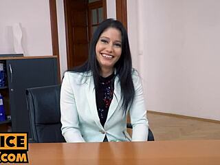 Will Emily Brix Fuck For A Green Card? POV Massage Turns Hardcore.