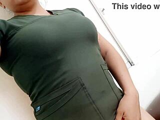 Dirty Nurse Makes Homemade Porn At Hospital