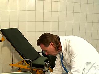 milf babe curly ann feels intense inspection by giant cock