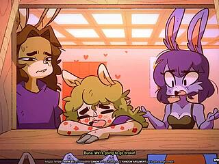 Furry cartoon of dog getting fucked by diva