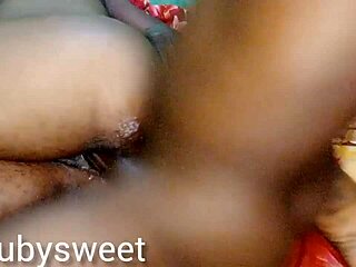 Sizzling hot butt in Steamy Nigerian XXX clips by chubysweet