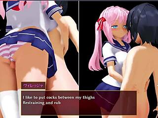 succubus battle with big tits and handjob gallery