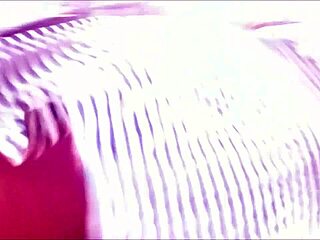 pregnant latina in skirt, upskirt view