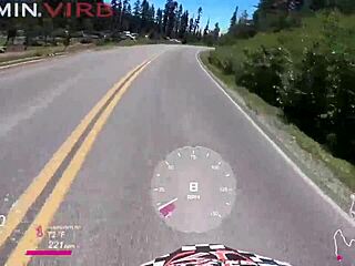 Blonde Sucks Balls And Swallows Cum In Snowy Mountains