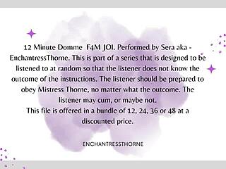 Indulge in the ultimate F4M femdom joi experience