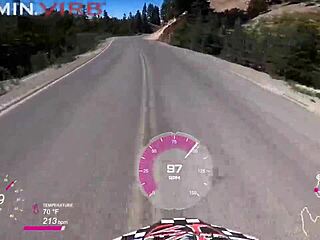 Blonde Sucks Balls And Swallows Cum In Snowy Mountains