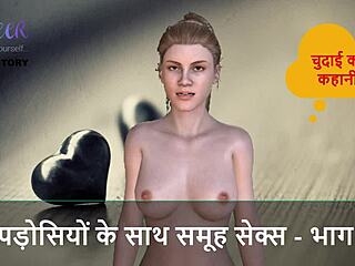 Hindi Audio Story Depicts Group Sex with Indian Neighbors in 3D Animation