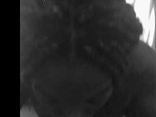 Ebony Babe Takes Monster Cock Deepthroat In Pov Blowjob Action!