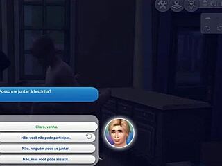 Trisal with her sister’s friend in an anime porn video
