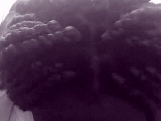 Ebony Babe Takes Monster Cock Deepthroat In Pov Blowjob Action!