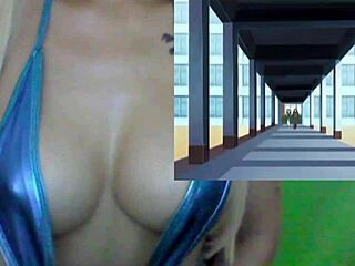 Hey, problem student gets drilled for discipline in hentai maple colors!