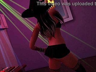 Jozie Dark Halloween Tease In Sims 4