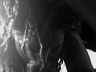 POV straight mouth action with a big black cock