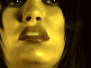 she's exposing her natural beauty as a beautiful brunette babe