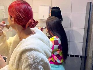 bar with panties hanging from ceiling