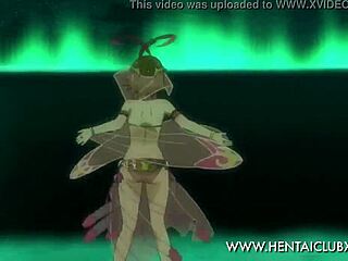 Fan service in anime Suisei no Gargantia: DxD belly dancing girls