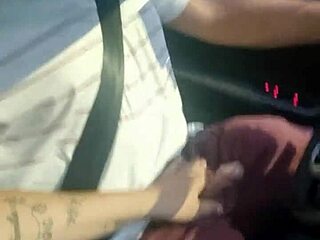 The driver made me feel so horny that I decided to have sex with him in the car.