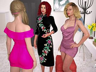 Redhead milf gets cock and cums in anime