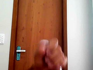 Feeling the intense pleasure while masturbating to a prostitute