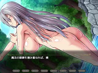 Witch Lizu In Intense Sex Scene From Hentai RPG