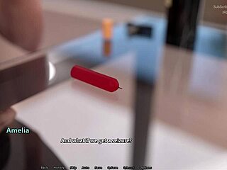 Beautiful 3D animated video with a ginger-haired woman.