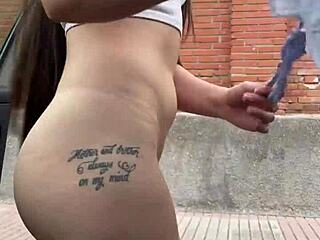 My sugar daddy takes me shopping for lingerie