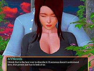 My New Family 337: Redhead Cowgirl Rides Big Cock with Big Tits