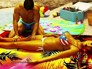 oh wow, retrieving the past with uncensored beach sex in e3 27!