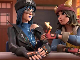 Hope gets naughty over desk in class. Extended cut!