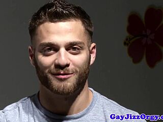 orgy loving gay hunk gets tagteamed