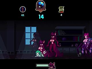 Anime Monster With Big Cock Humps In Haunted House Game