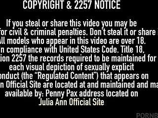 Chesty Cougars Julia Ann and Nicki Hunter Finger Bang Wet Twats with Dirty Talk