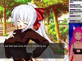 lewdneko's virgin adventure in girlfriend president game turns wild
