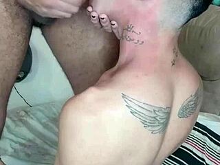 i ate the naughty asshole in bareback anal session