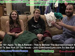 pregnant nova maverick gets curious at doc’s office, finds toy, gotta masturbate right there!