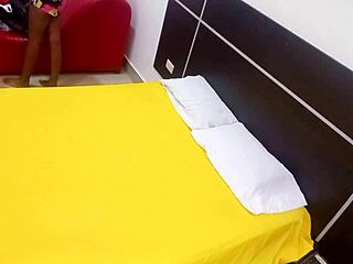 i started homemade porn with my brunette stepsister sleepover, then mounted her for heat, the bitch begged for real interracial sex