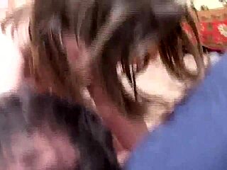 he filmed that italian milf getting wild with mouth action!