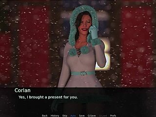 lets play christmas adventure with blowjob blonde brunette cumshot fun