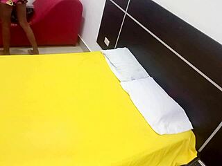 i started homemade porn with my brunette stepsister sleepover, then mounted her for heat, the bitch begged for real interracial sex