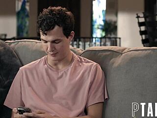 Lexi Luna's Bold POV Blowjob With Josh Rivers Over Wrong Remote