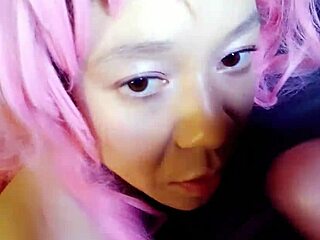 She gives an amazing blowjob and swallows every drop of cum