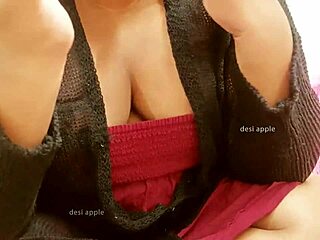 Desi Indian maid flaunts her big/pornstar big tits get slammed