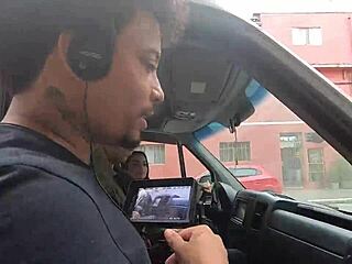 Monique Bertolini tours motorhome workshop in California.